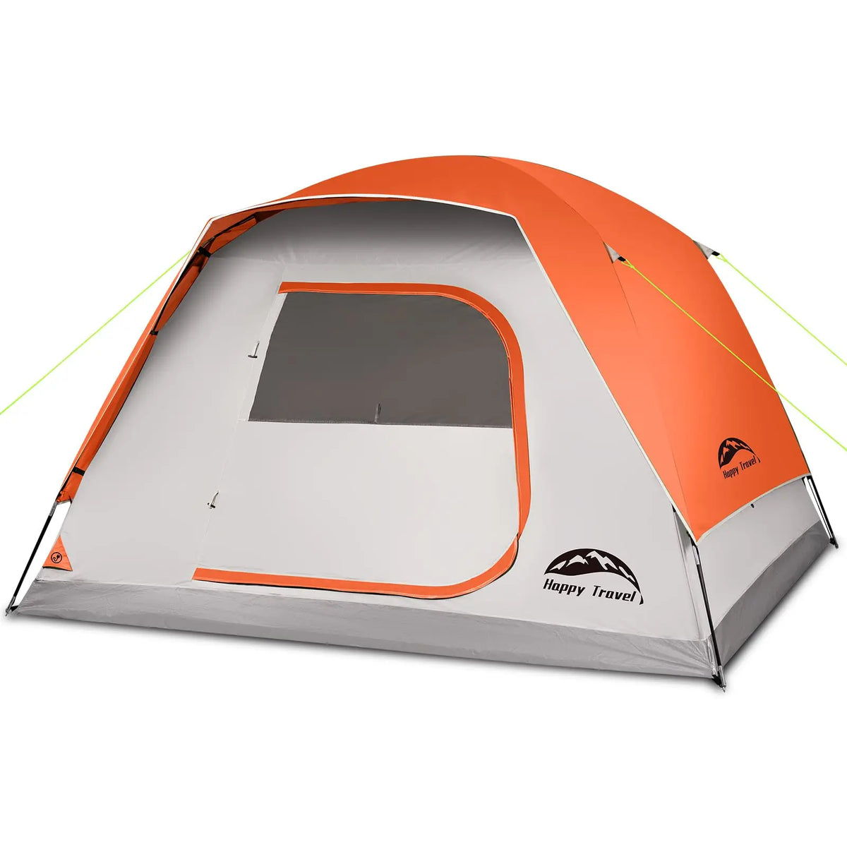 Happy Travel Camping Tent, 4/6 Person Dome Tents for Camping with Rainfly