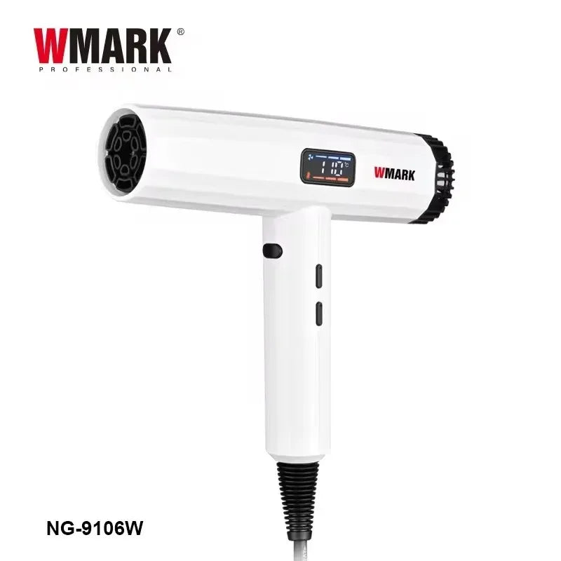 Wmark Professional Hair Dryer With Hot And Cold Air Settings