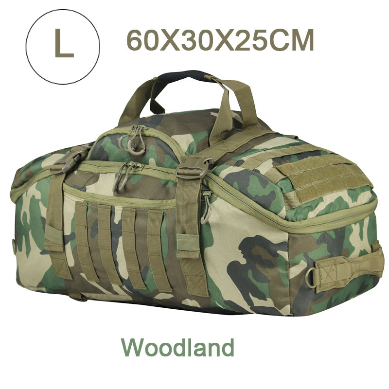 LQARMY Outdoor Tactical Polyester Hiking Travel Backpack