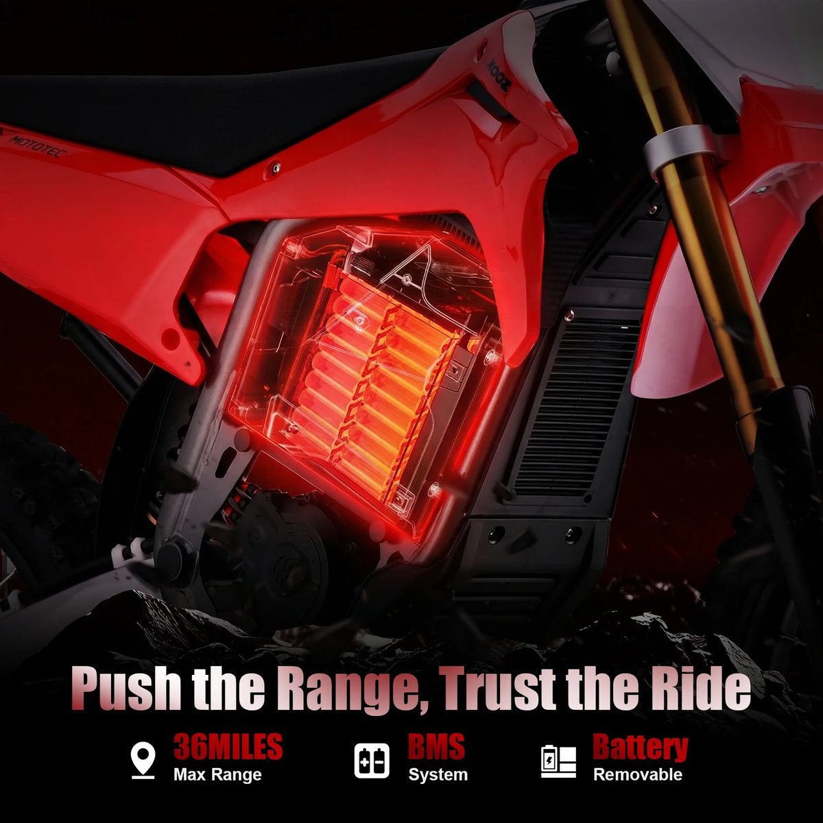 Kooz HP131EL High Power Electric Dirt Bike For Adults
