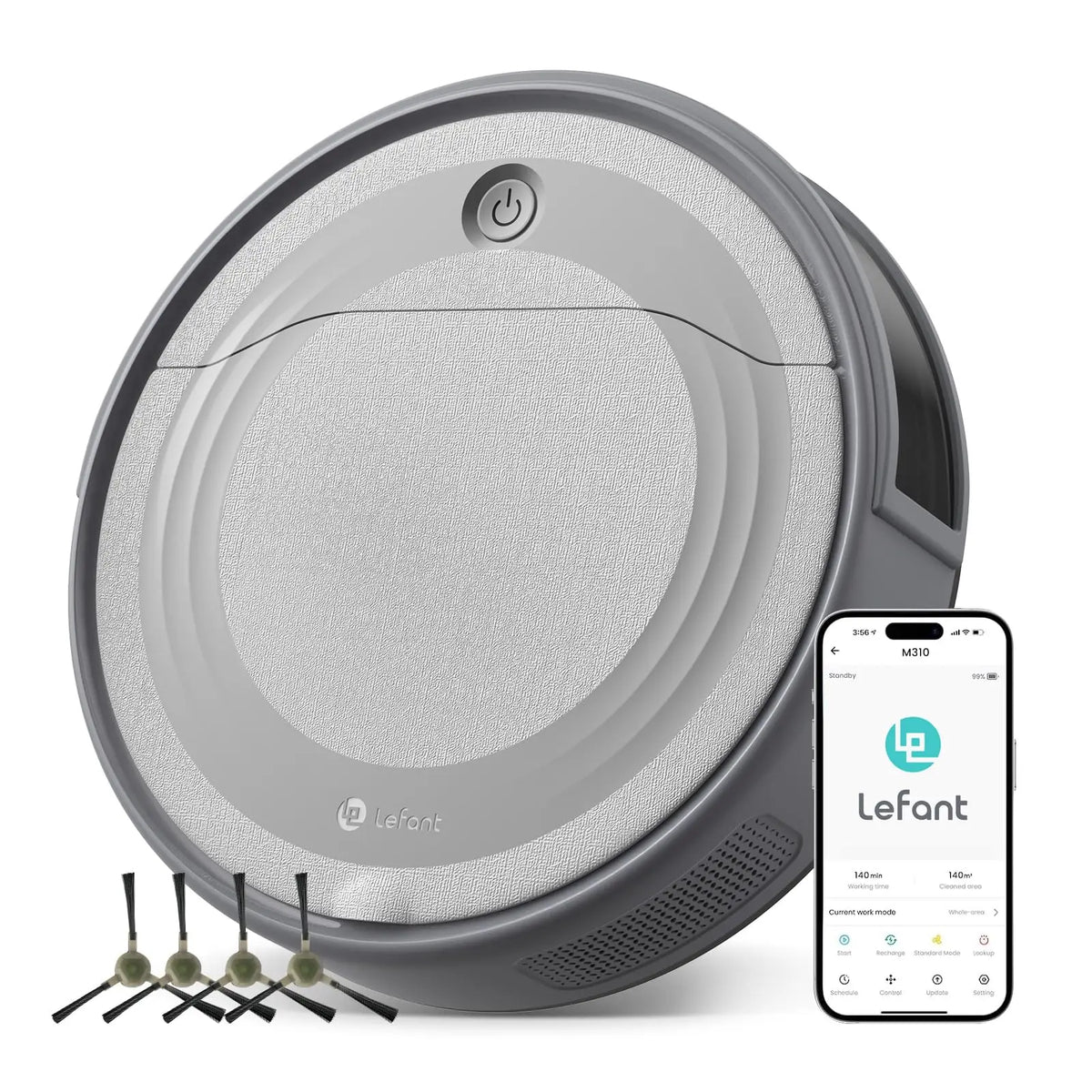 Lefant M310 Robot Vacuum Cleaner With Smart WiFi Voice Control