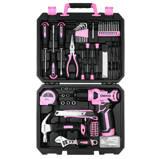 DEKO Cordless Drill Power Tool Combo Kit For Home DIY