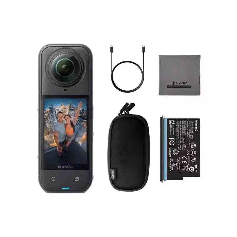 Insta360 X5 8K 360 Video Camera With Dual Replaceable Lenses