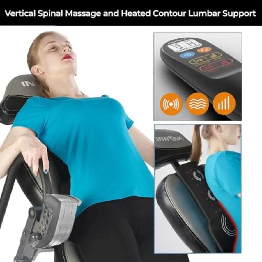 Advanced Inversion Table With Heat And Massage For Back Relief