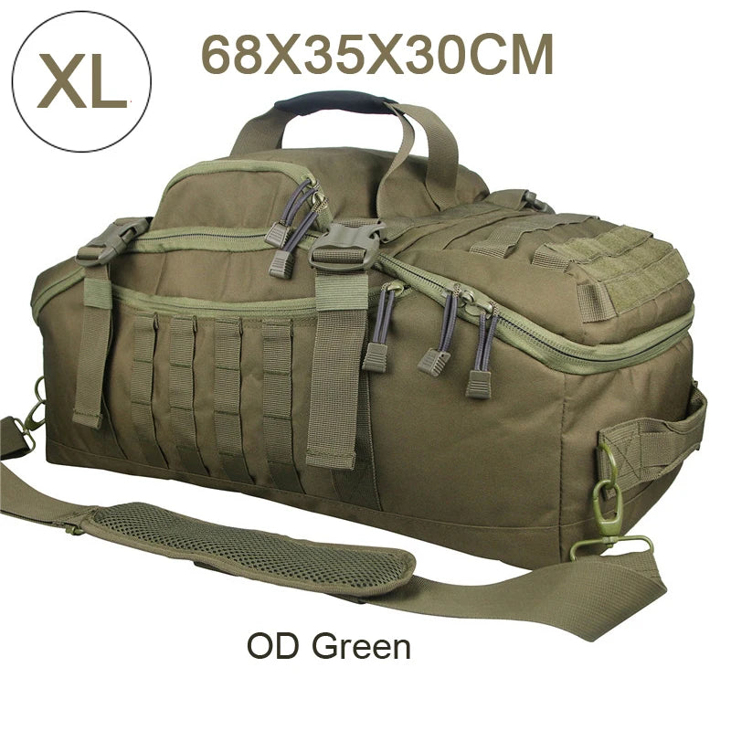 LQARMY Outdoor Tactical Polyester Hiking Travel Backpack