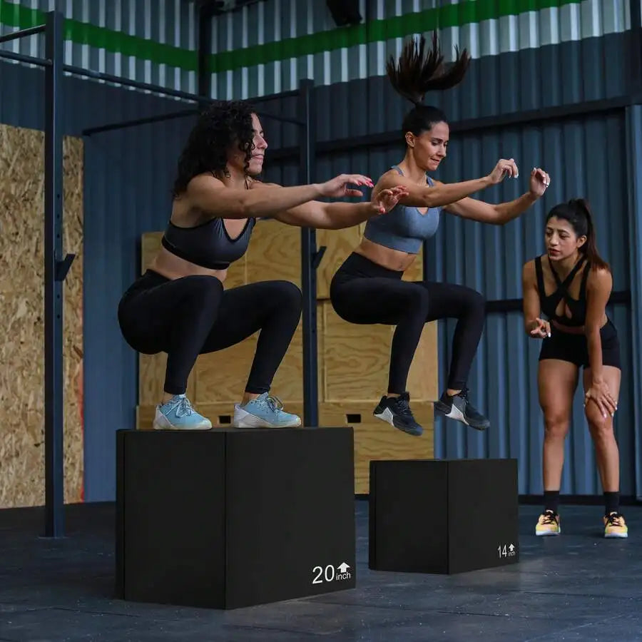 3 In 1 Plyometric Jump Box For Strength And Conditioning
