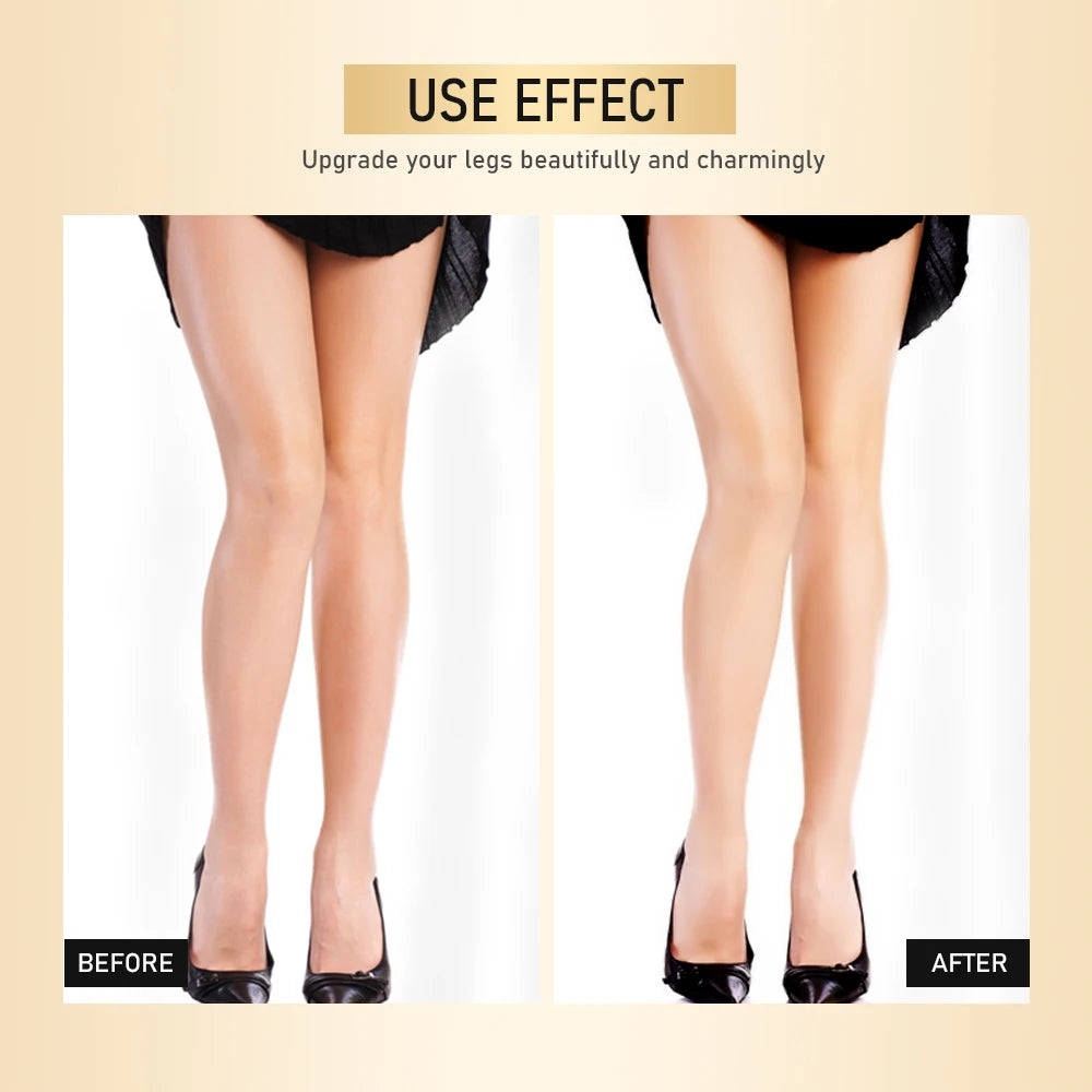 Sun Kissed Fake Tan Body Foundation Cream Waterproof Long Lasting Tanning Lotion Even Skin Tone Leg Makeup Moisturizing Body Bronzer Cosmetic