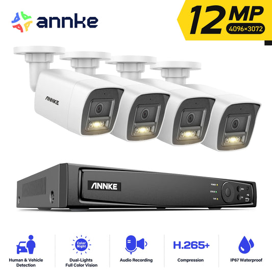 Annke 4K POE Surveillance System With 8 Channel NVR Kit