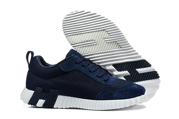 New Hot Spring Summer Outdoor Fashion Casual Patchwork Low-Top Sports Shoes Men Round Toe Lace-Up Thick Bottom Non-Slip Shoes