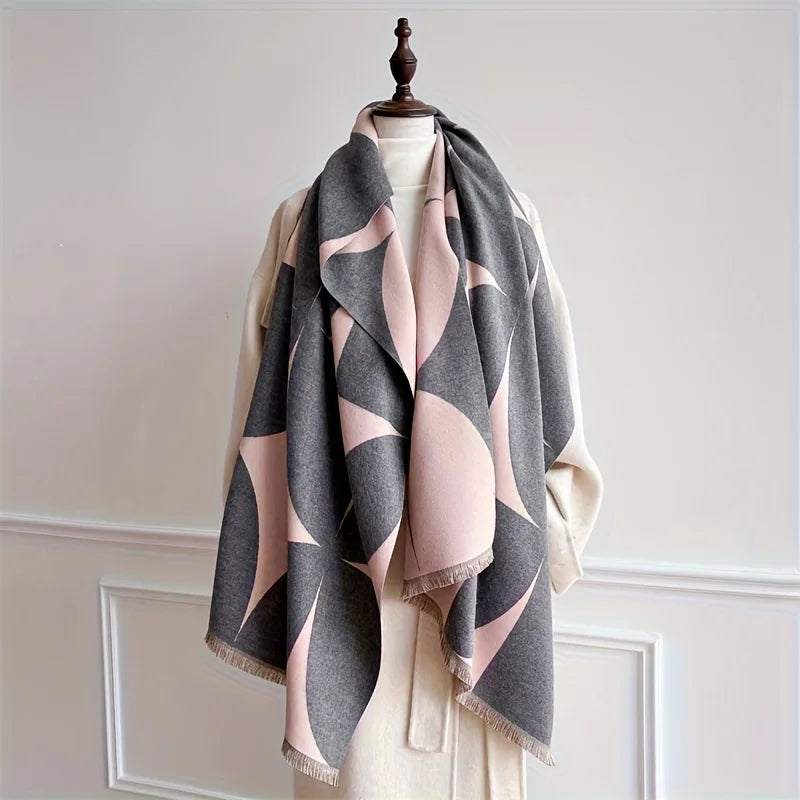 1pc Women Winter Scarf, Warm and Substantial, Suitable for Keeping Warm in Winter, Works as Shawl, Blanket, Fashion Accessory