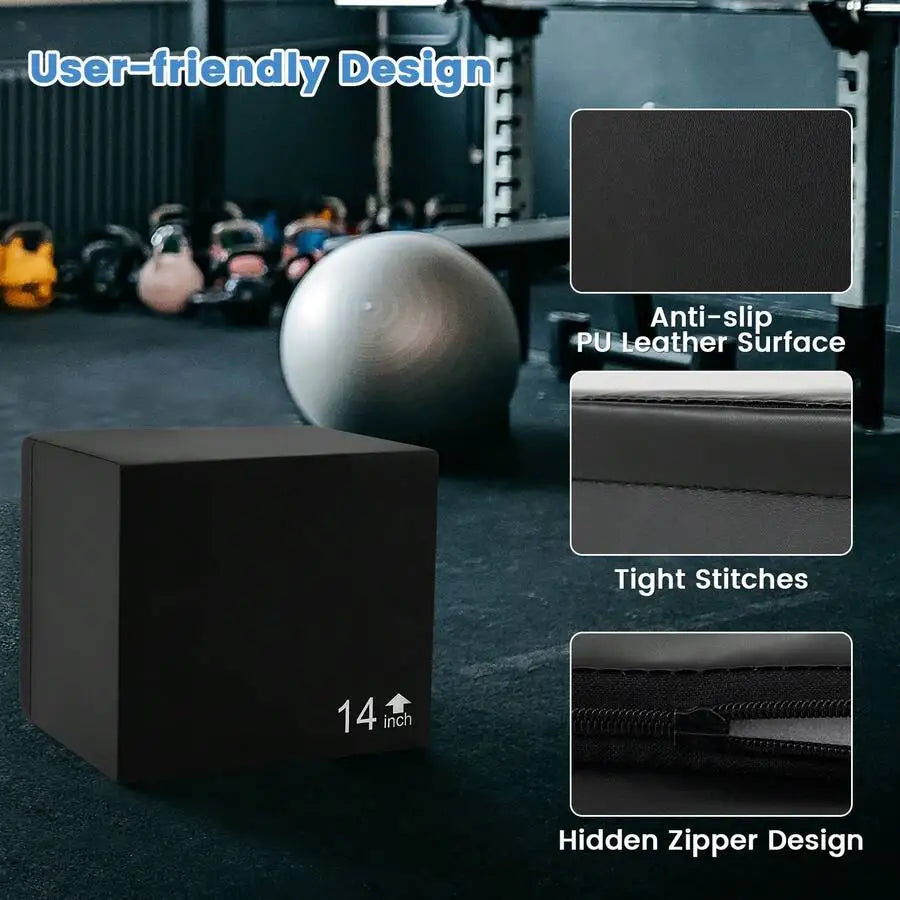 3 In 1 Plyometric Jump Box For Strength And Conditioning
