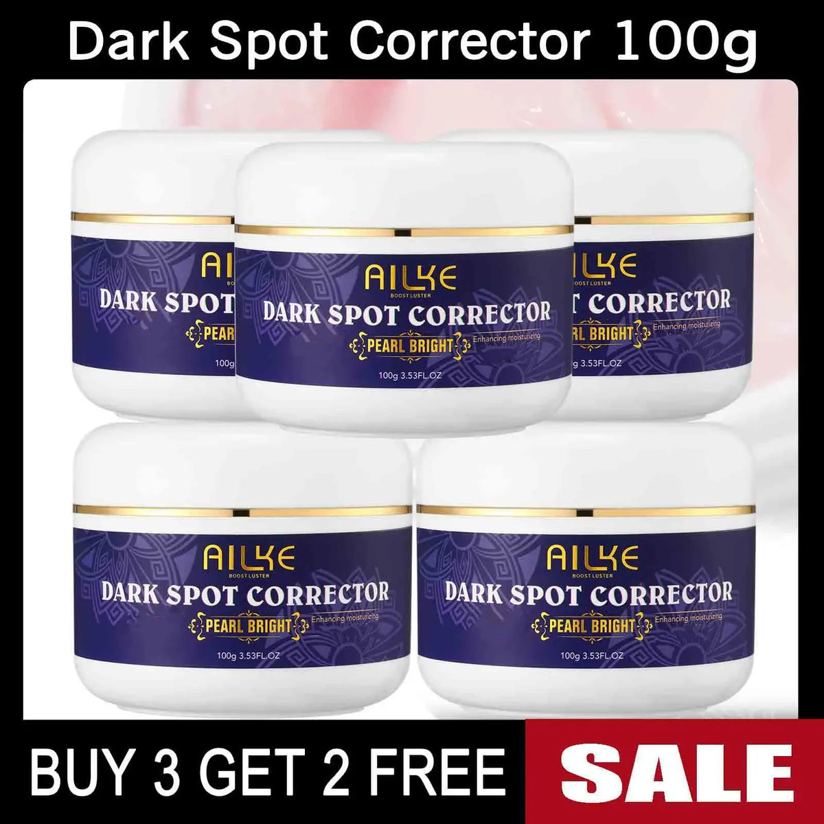AILKE Double Glutathione Dark Spots Remover Face And Body Cream