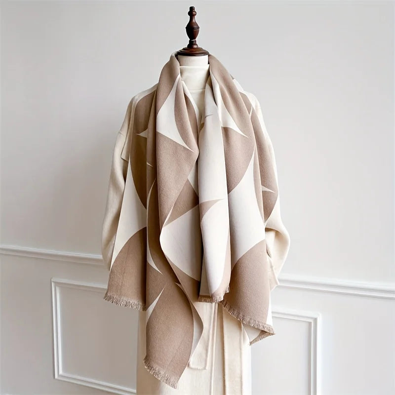 1pc Women Winter Scarf, Warm and Substantial, Suitable for Keeping Warm in Winter, Works as Shawl, Blanket, Fashion Accessory