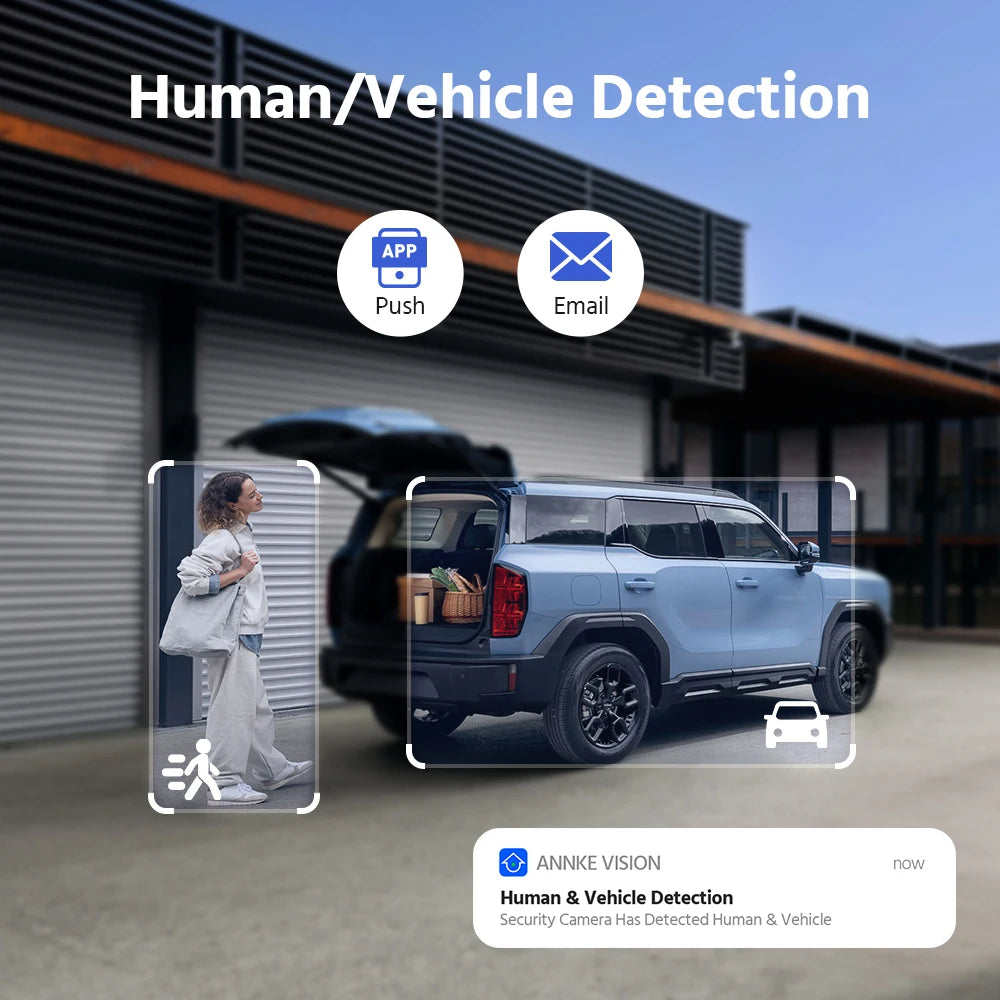 Annke 4K 8MP Dual Lens Outdoor PoE Video Security Camera