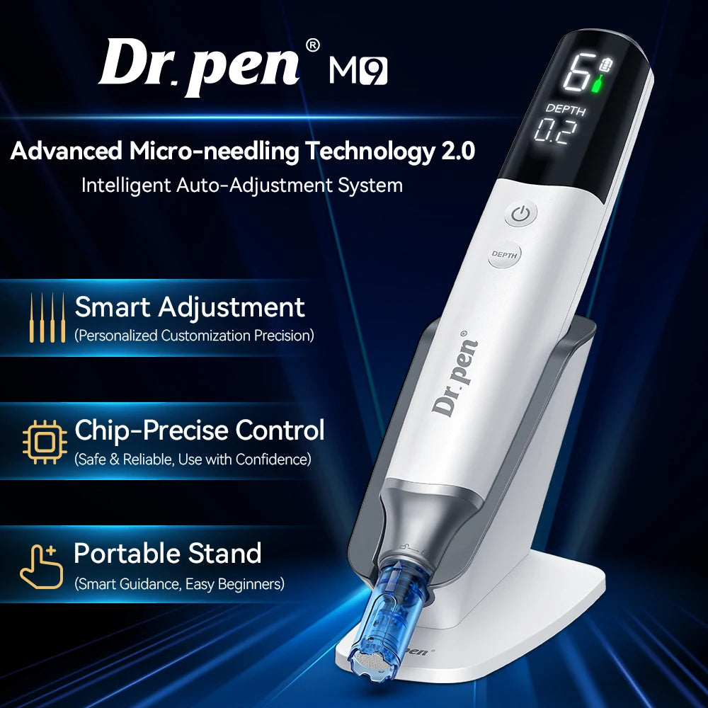 Hello Face M9 Microneedle Pen With M300 Led Mask Kit