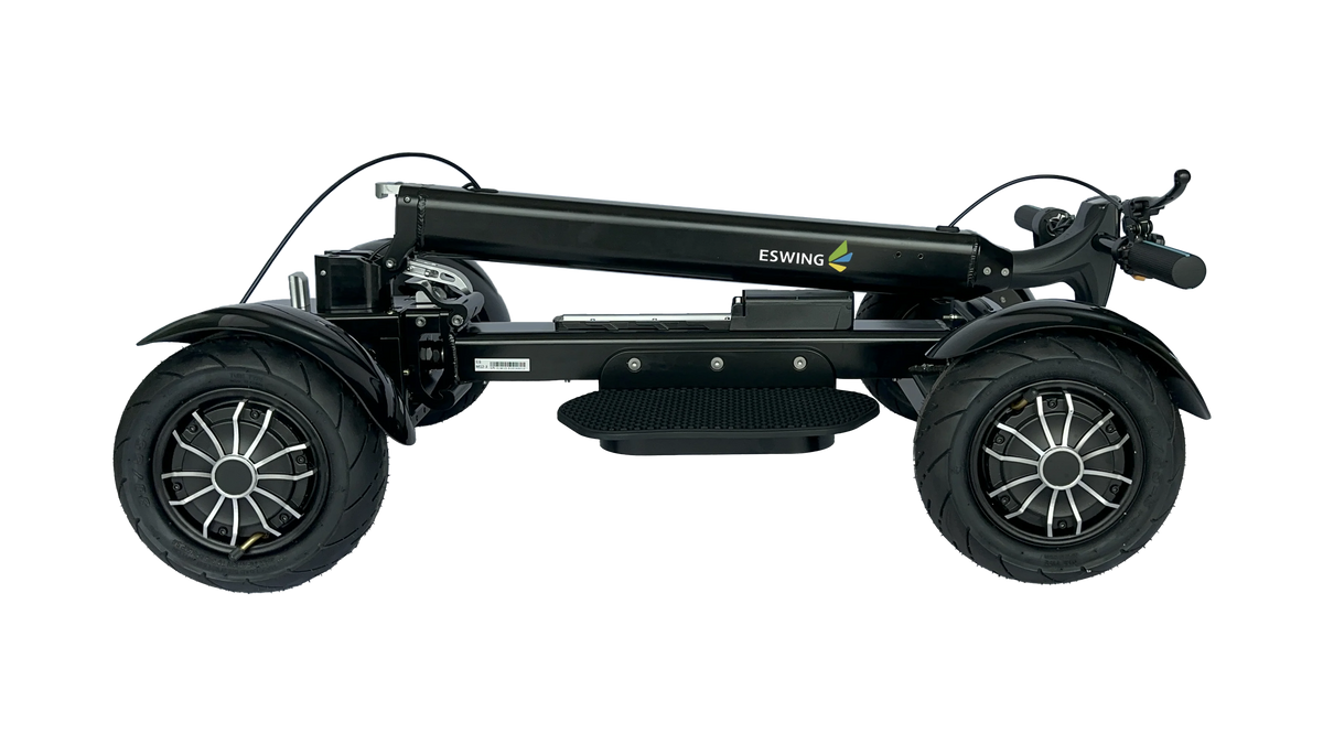 AESWGOF Electric Golf Cart Scooter 2400W Foldable 18 Hole