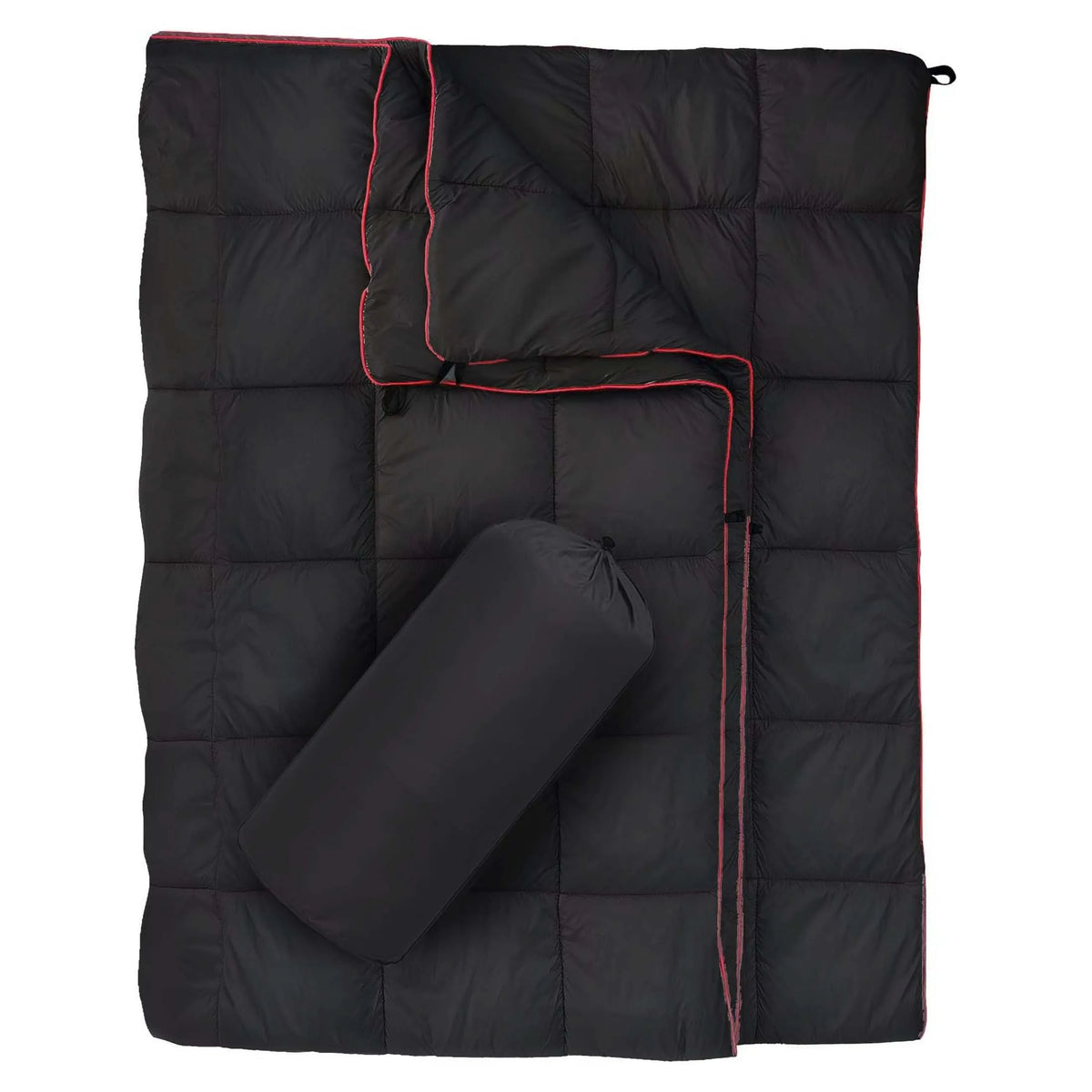 Lightweight Down Alternative Puffy Camping Blanket For Travel And Outdoors