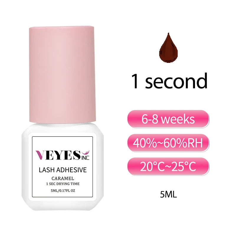 Veyes Inc Professional Fast Drying Eyelash Extensions Glue