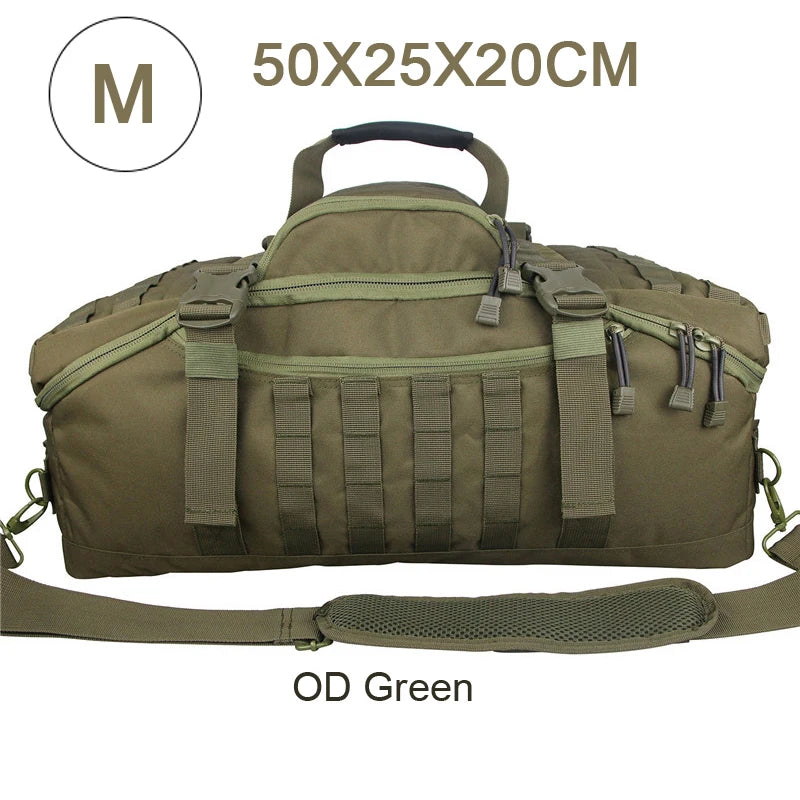 LQARMY Outdoor Tactical Polyester Hiking Travel Backpack