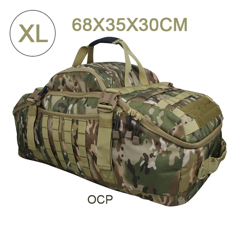 LQARMY Outdoor Tactical Polyester Hiking Travel Backpack